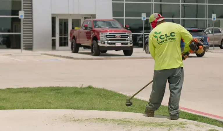clc-tx: Clc Lawn Mowing Services Banner Mobile