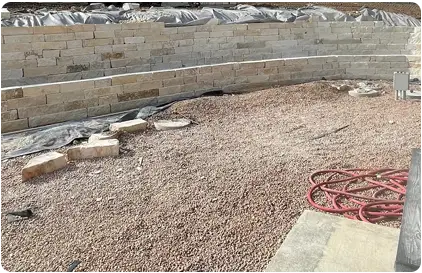 clc-tx: Sandstone-Retaining-Wall